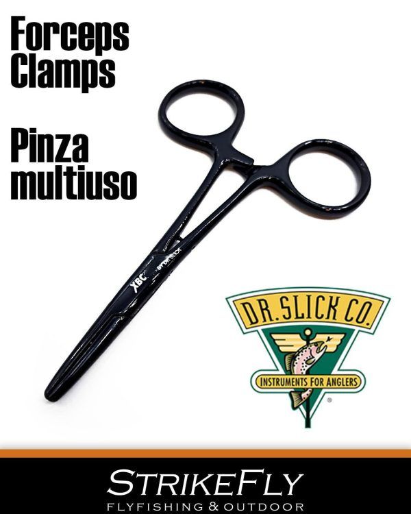 Dr.Slick XBC Standard Clamp 5 Black Recta (C5BLACK) - Imagen 2