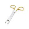 Grey Gull forceps con corte (GG7961) Silver/Gold 4¨