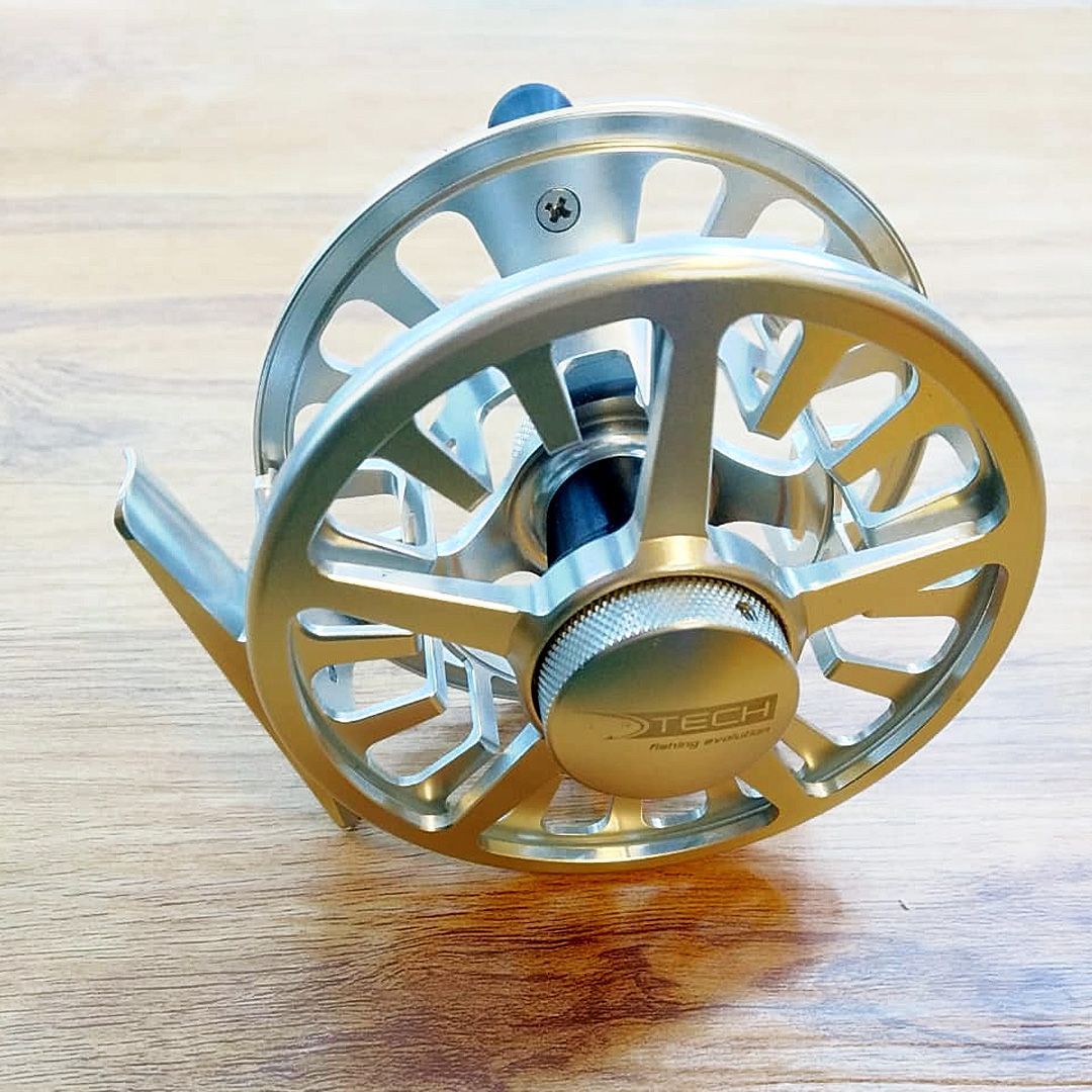 TFO Reel BVK Silver - Strikefly flyshop