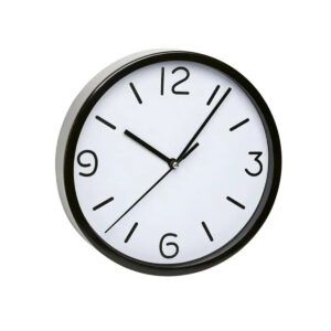 TFA Germany Reloj 228mm Negro