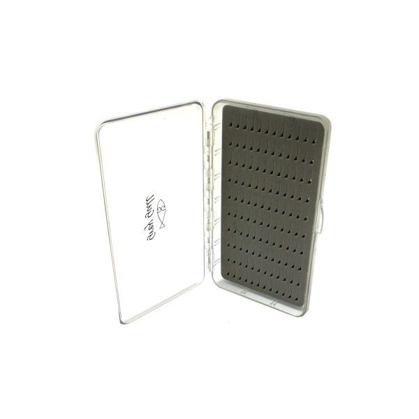 Grey Gull caja HG023C 158x96x23mm foam plano tapa transparente - Imagen 2