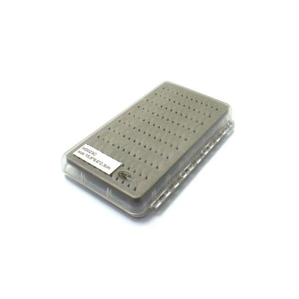 Grey Gull caja HG023C 158x96x23mm foam plano tapa transparente - Imagen 3