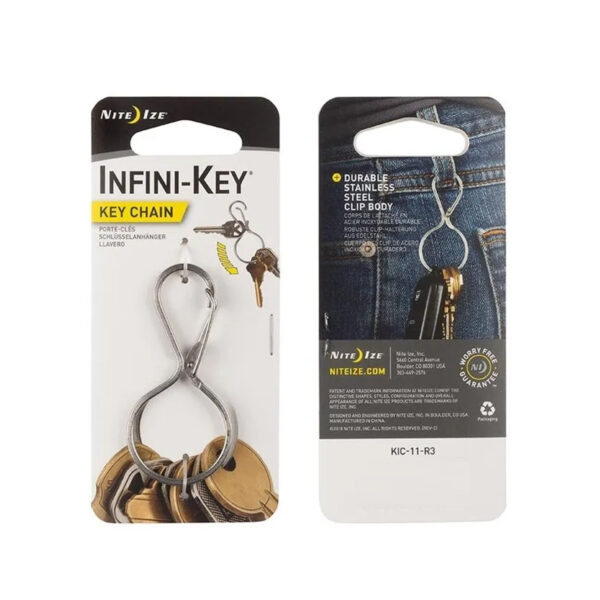 Nite Ize Llavero Infini-Key Acero 6.5cms - Imagen 3
