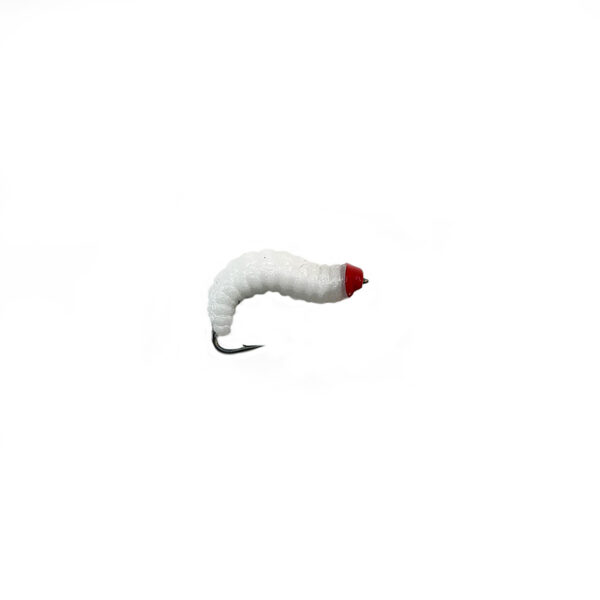 FlyPhantom Squirmy Worms Isoca anillada 5 pcs - Imagen 3