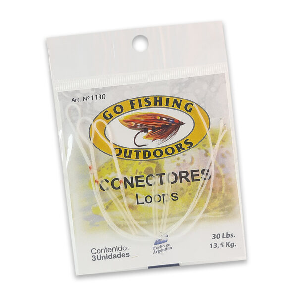 Go Fishing Loop Conector 30lbs 3pcs