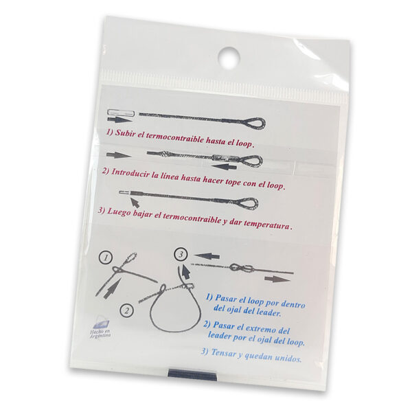 Go Fishing Loop Conector 30lbs 3pcs - Imagen 2