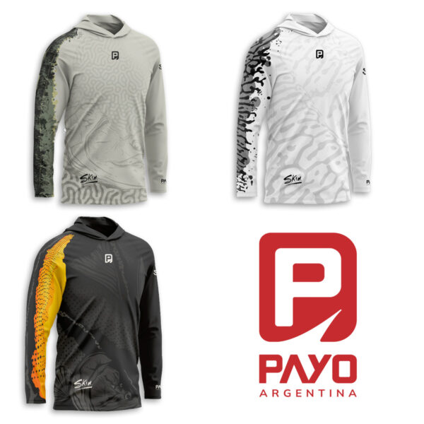Payo Remera c/capucha Skin