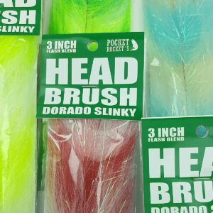 Pocket Rockets Head Brush Dorado Slinky