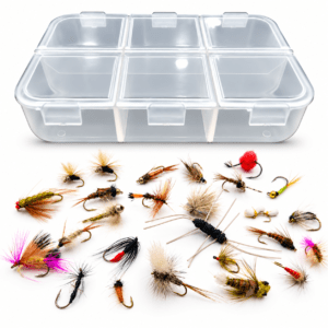 Combo moscas x 24 + Caja #A03