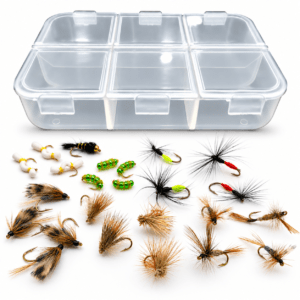 Combo moscas x 24 + Caja #A06
