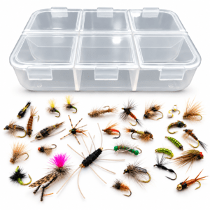 Combo moscas x 24 + Caja #A09