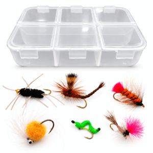 Combo moscas x 6 + Caja #B07