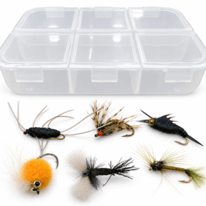 Combo moscas x 6 + Caja #B17