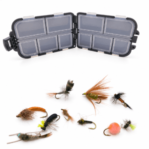 Combo moscas x 10 + Caja HG040 #C04