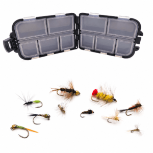 Combo moscas x 10 + Caja HG040 #C05