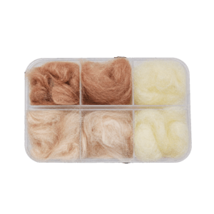 FlyPhantom Dubbing Box Dispenser Dry Fly 6 colores